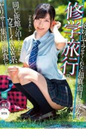 MKON-036 My super serious girlfriend who absolutely won’t sleep with me became the prey of a rowdy party-hard fuckboy group staying at the same inn during the school trip